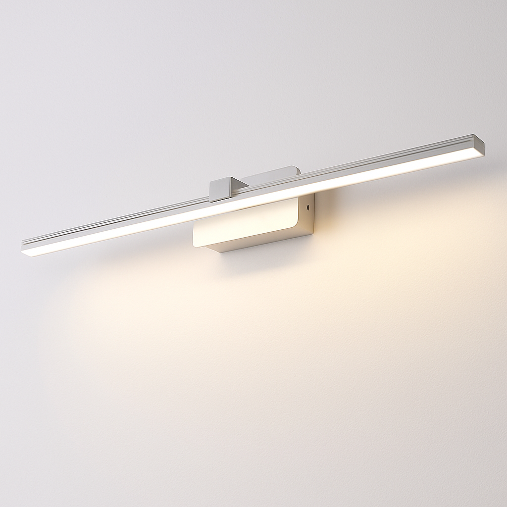Velisant | Minimalist Linear Aluminum Over Mirror Bathroom Wall Light