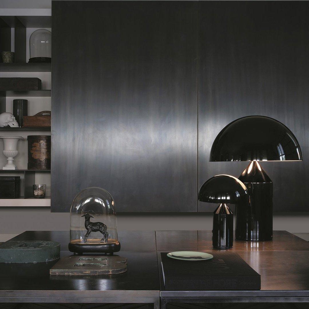 Zonthara | Avant Garde Geometric Sculptural Silhouette Metal Table Lamp