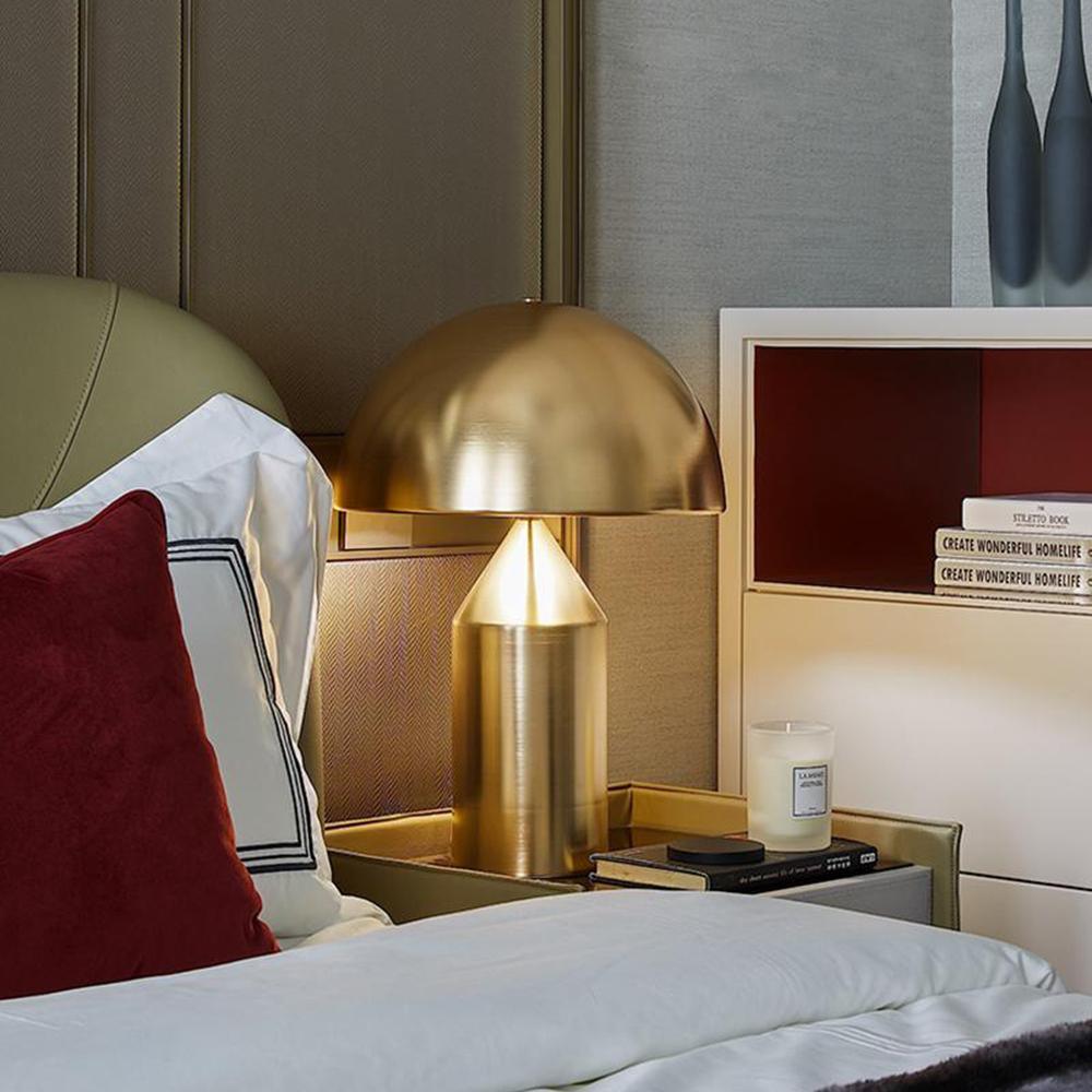 Zonthara | Avant Garde Geometric Sculptural Silhouette Metal Table Lamp