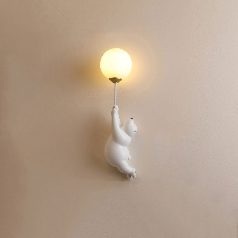 Bublo | Whimsical Bear Balloon Wall Light