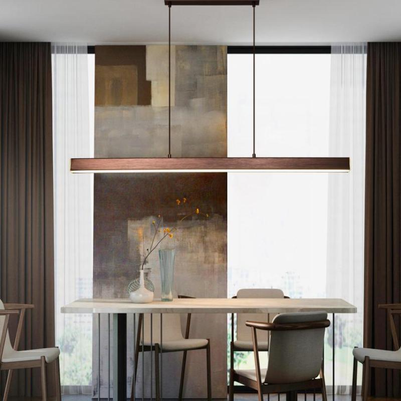 Vespera | Minimalist Linear Suspension LED Ceiling Pendant Light