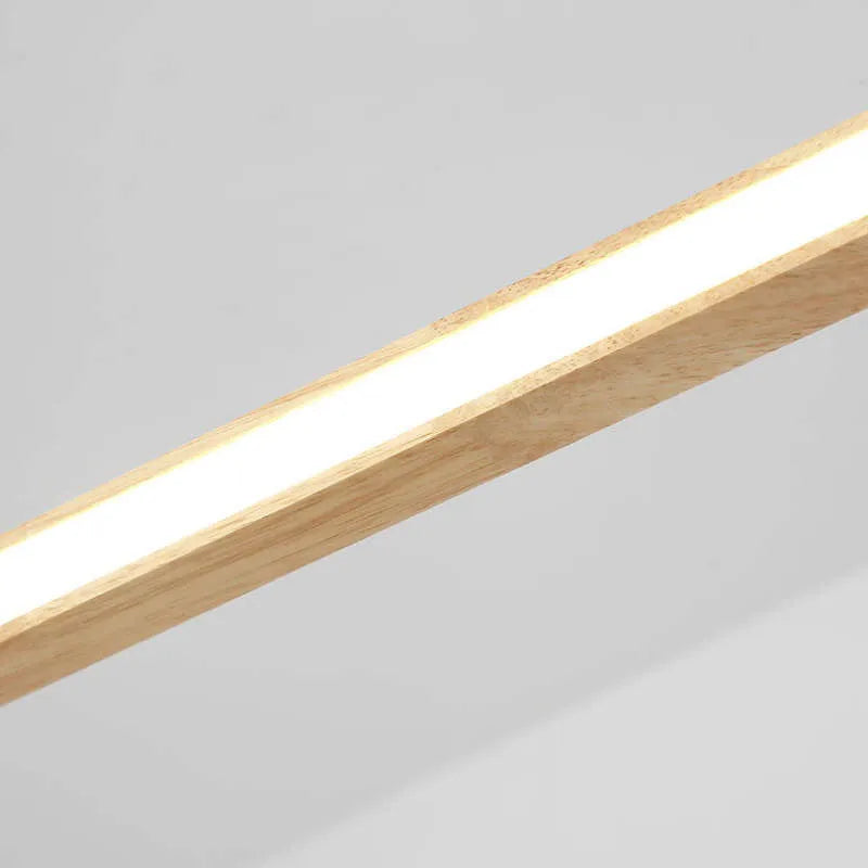 Luvia | Nordic Minimalist Oval Timber Pendant Light
