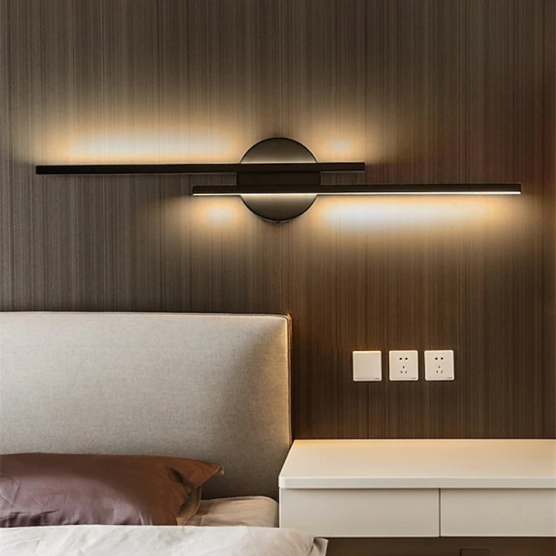 Niris | Modern Nordic Dual Line Disc Wall Light