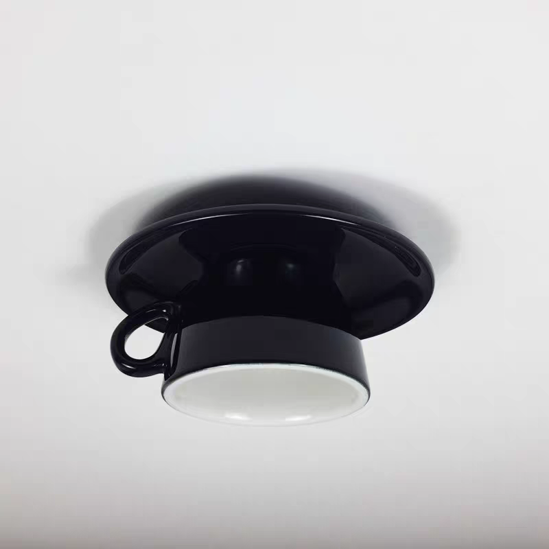 Valentina | Modern Ceramic Coffee Cup Flush Mount Ceiling Light