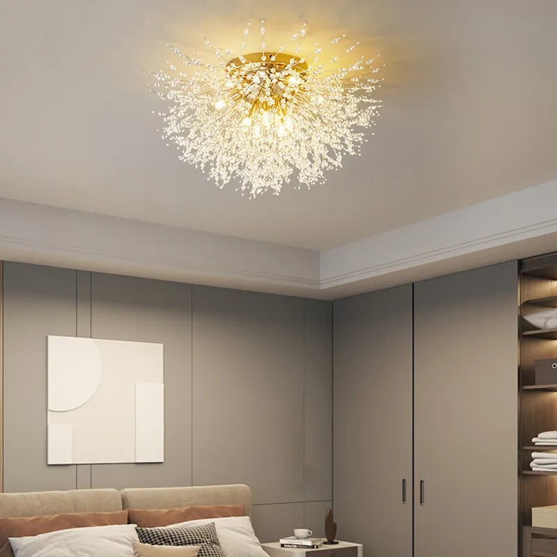 Aethelis | Starburst Firework Dandelion Pendant and Ceiling Light