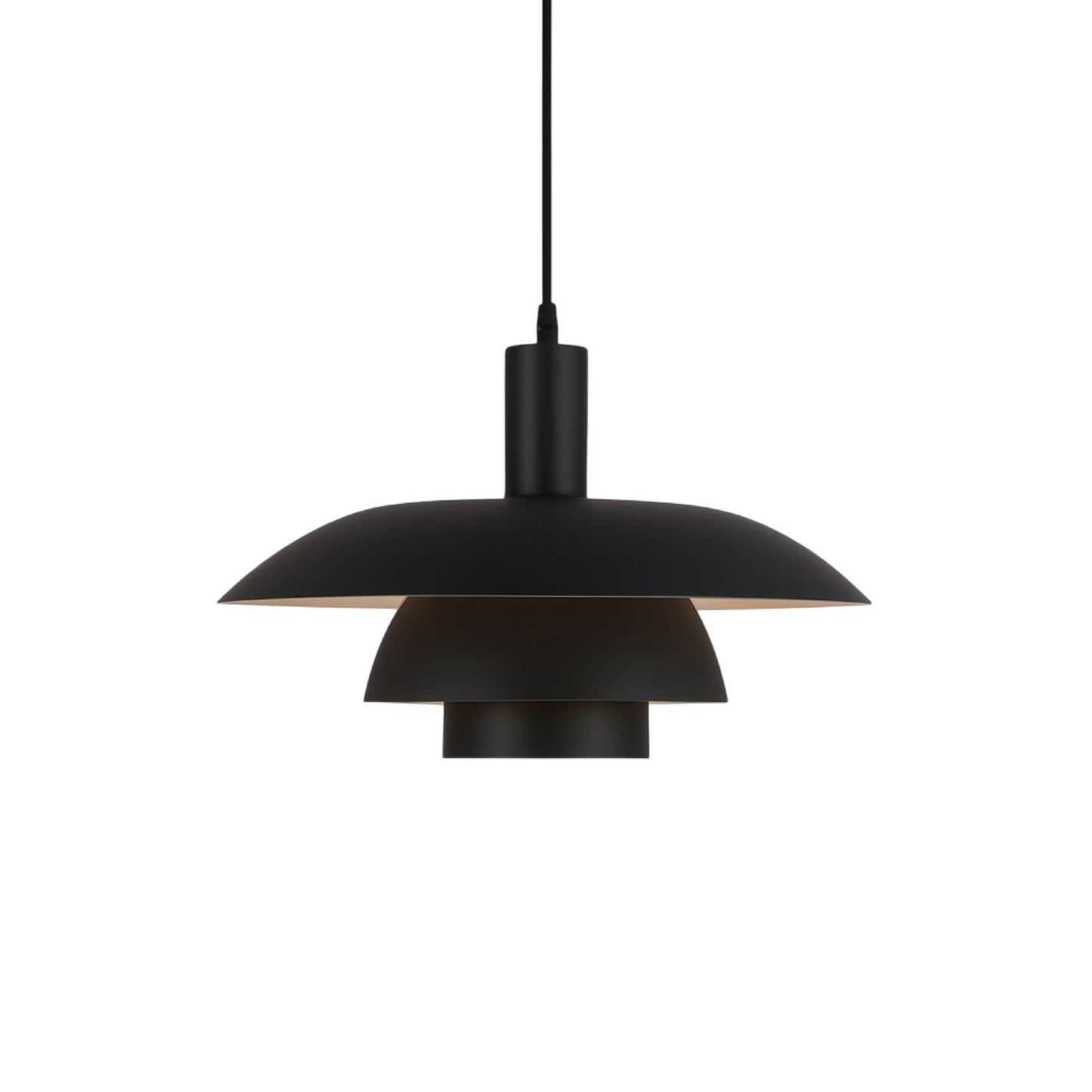 Dania | Minimalist Danish Style Layered Metal Pendant Light