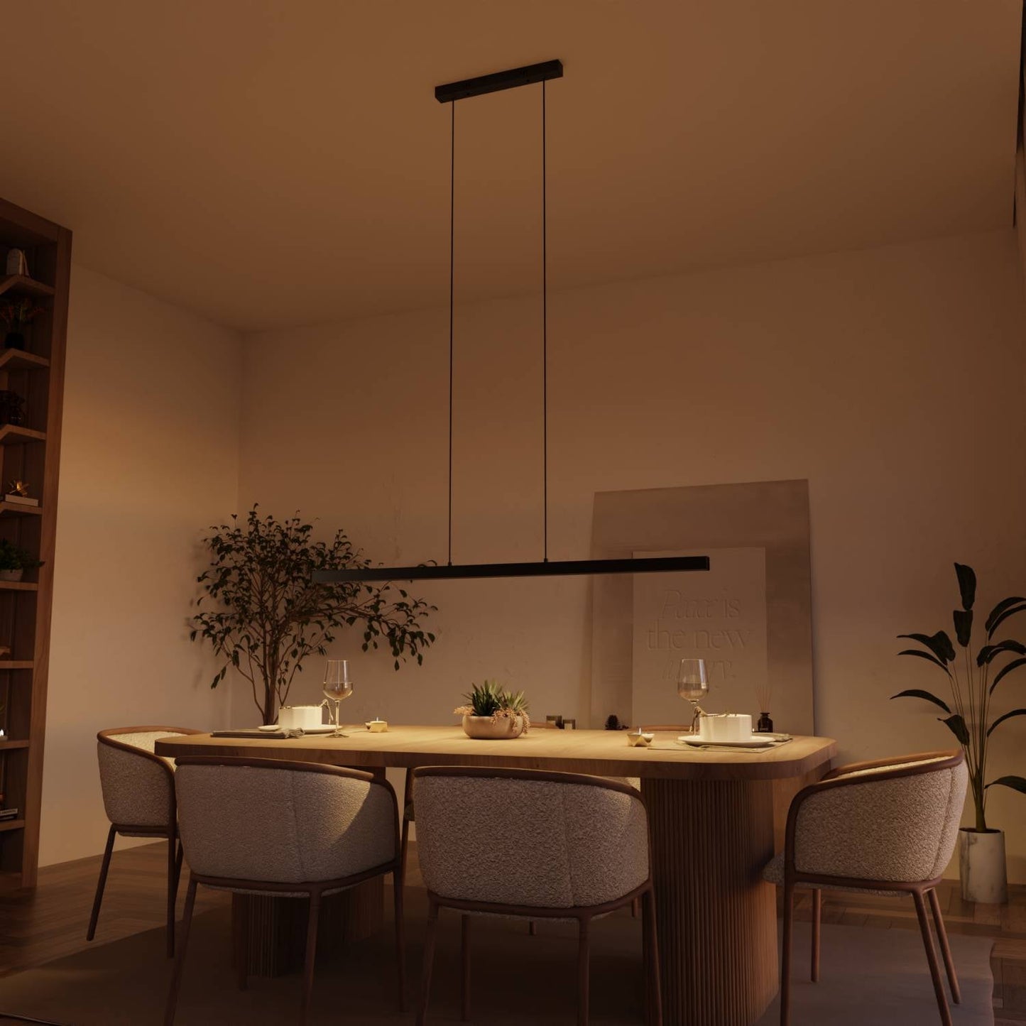 Lumis | Modern Linear Adjustable Pendant Light