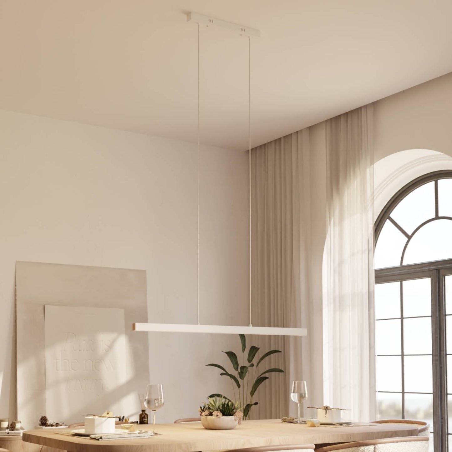 Lumis | Modern Linear Adjustable Pendant Light