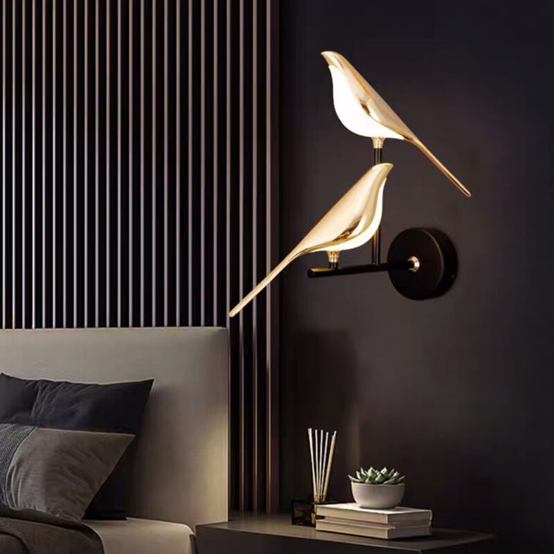 Avia | Modern Sculptural Bird Silhouette Wall Light