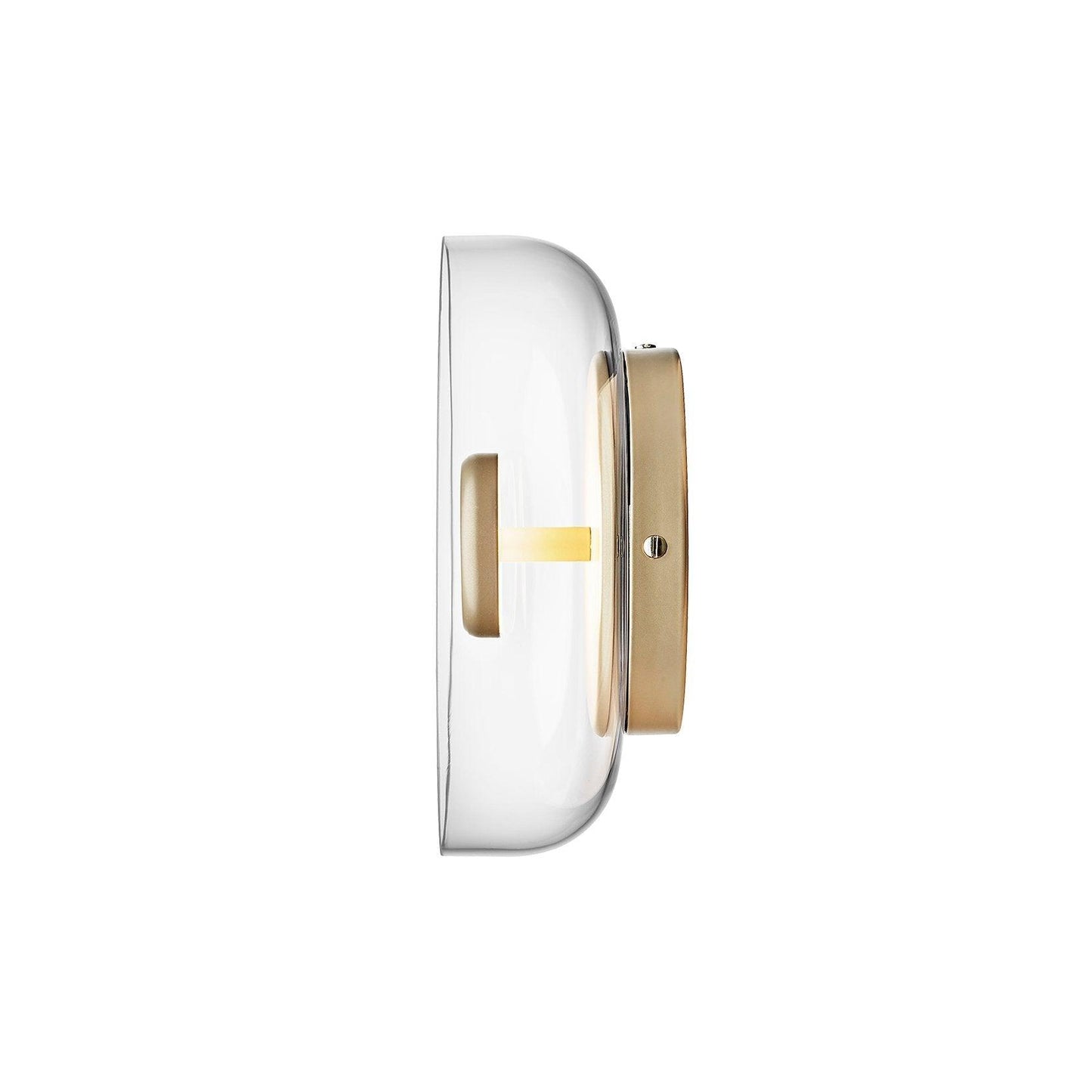 Luvia | Nordic Ribbed Glass Art Deco Wall Light