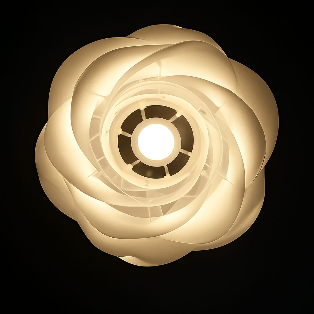 Merivold | Floral Petal Silhouette Pendant Light