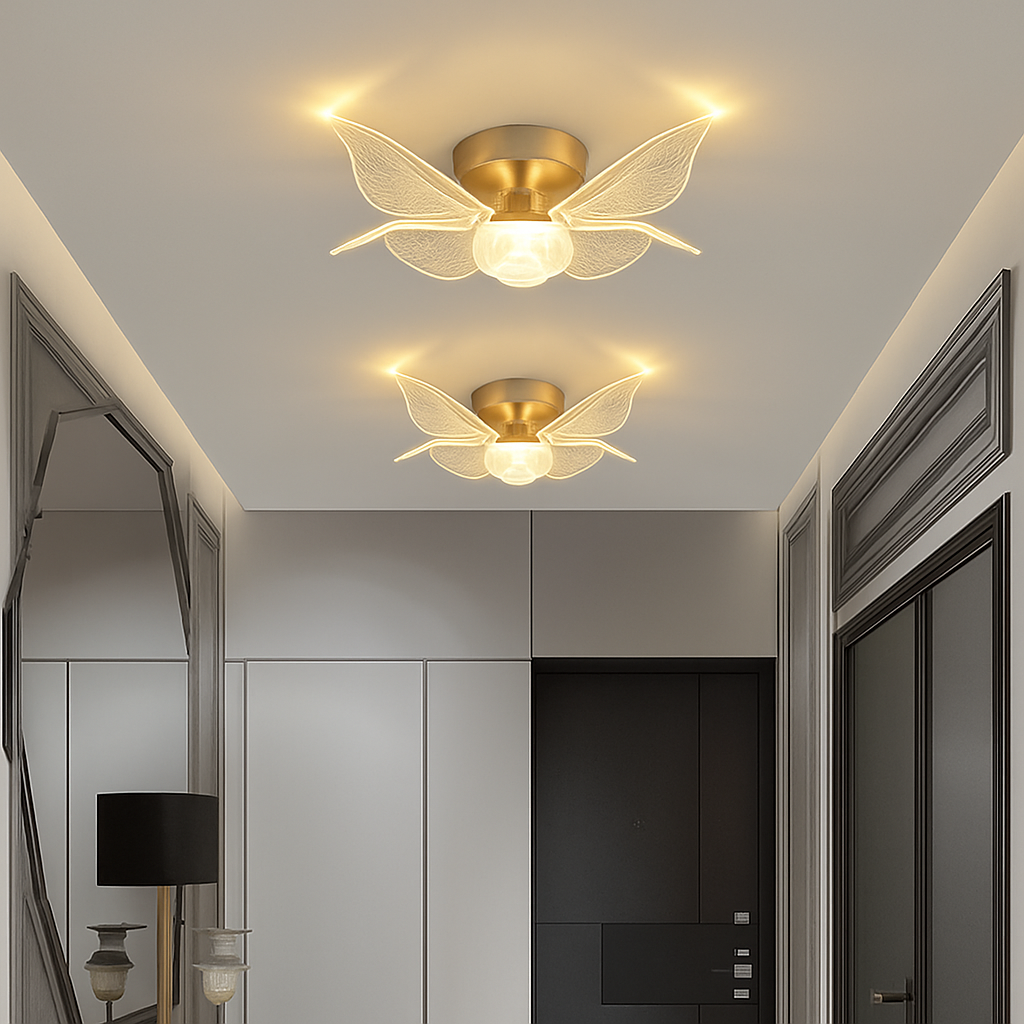 Kelbrique | Nordic Contemporary Linear Flush Mount Ceiling Light