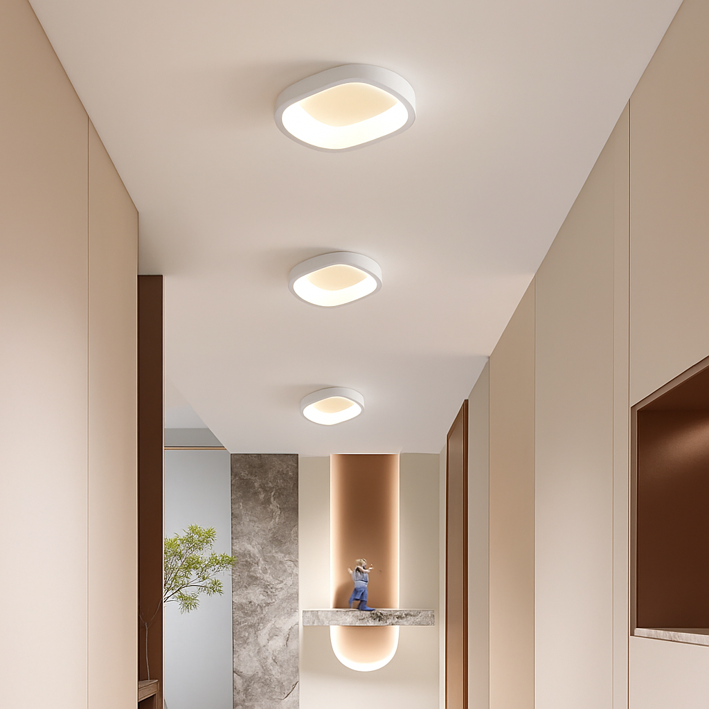 Velsmondi | Minimalist Architectural Circular Acrylic Ceiling Light