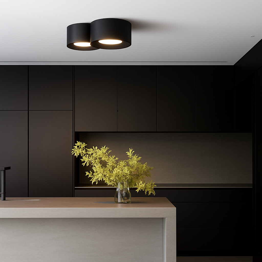 Velgren | Cylindrical Minimalist Surface Mounted Ceiling Light