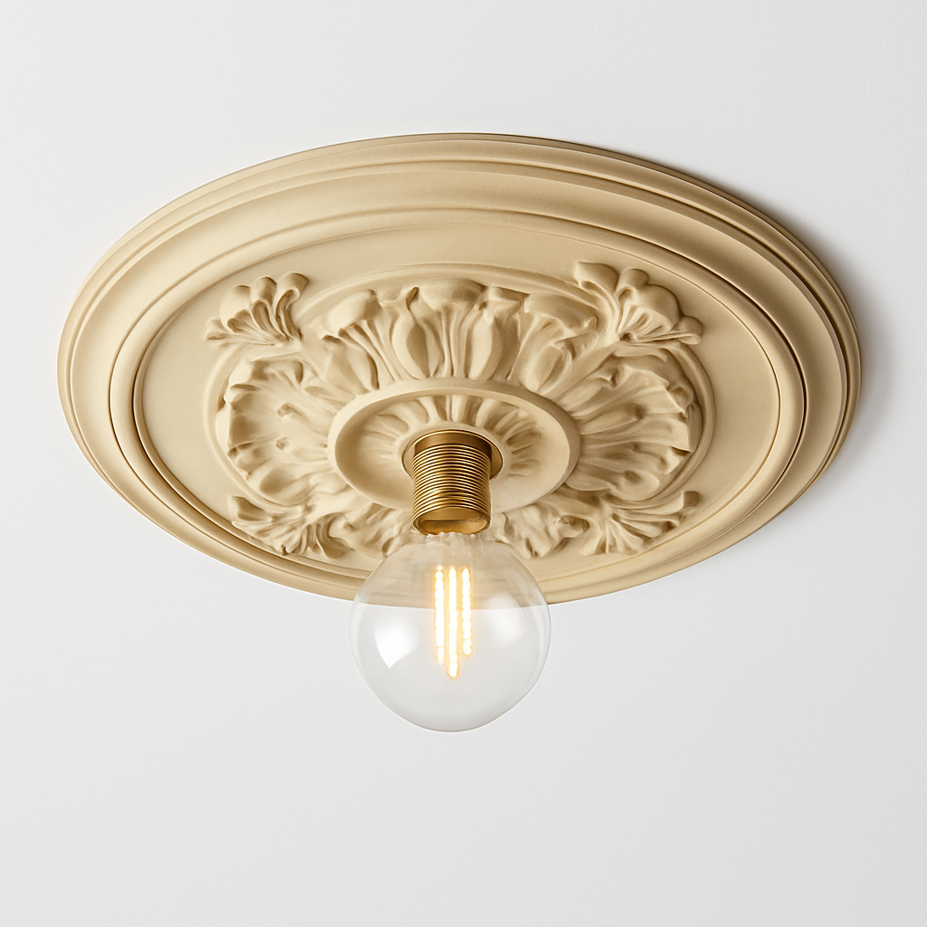 Rostevia | French Retro Carved Ceiling Light