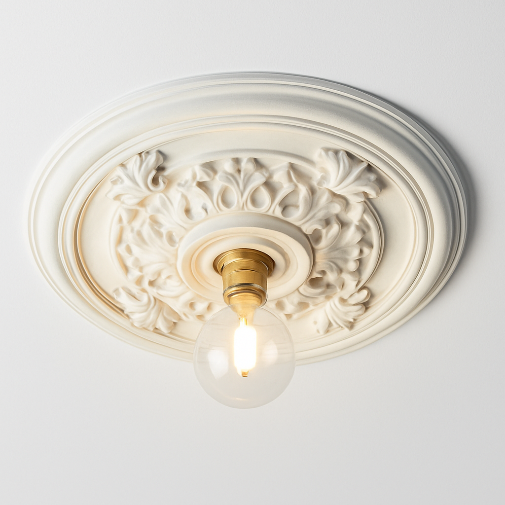 Rostevia | French Retro Carved Ceiling Light
