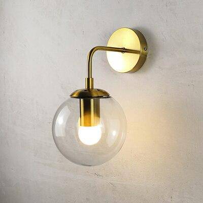 Kymberis | Minimalist Globe Form Architectural Wall Light