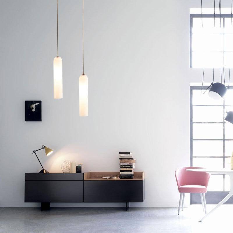 Kylosand | Fluid Artistic Glass Stone Pendant Light