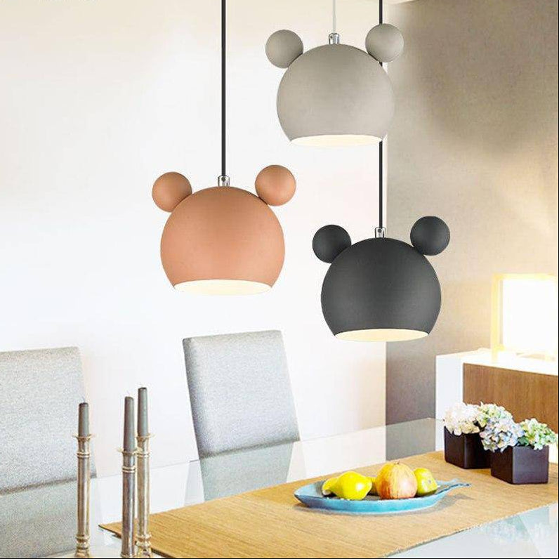 Kresphara | Playful Silhouette Cartoon Profile Pendant Light