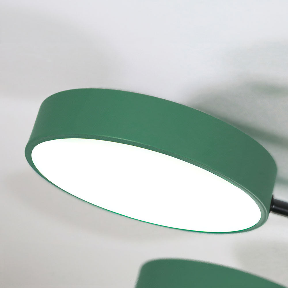 Sylve | Nordic Style Round Flat Panel Ceiling Light