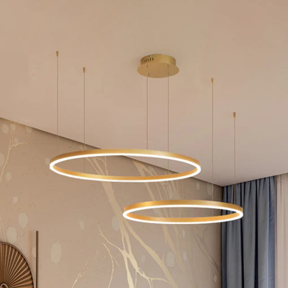 Zora | Modern Multi Ring Pendant Light