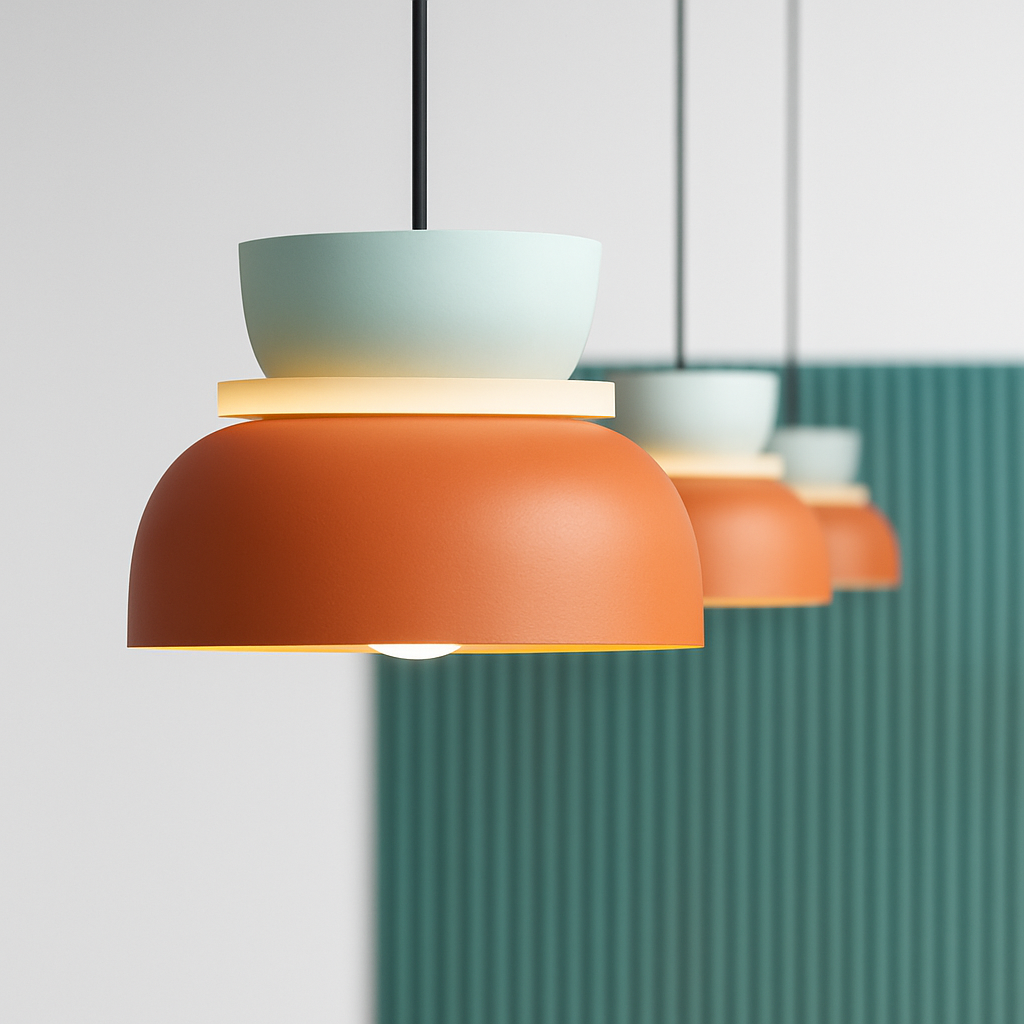 Velryth | Modern Nordic Geometric Metal Pendant Light