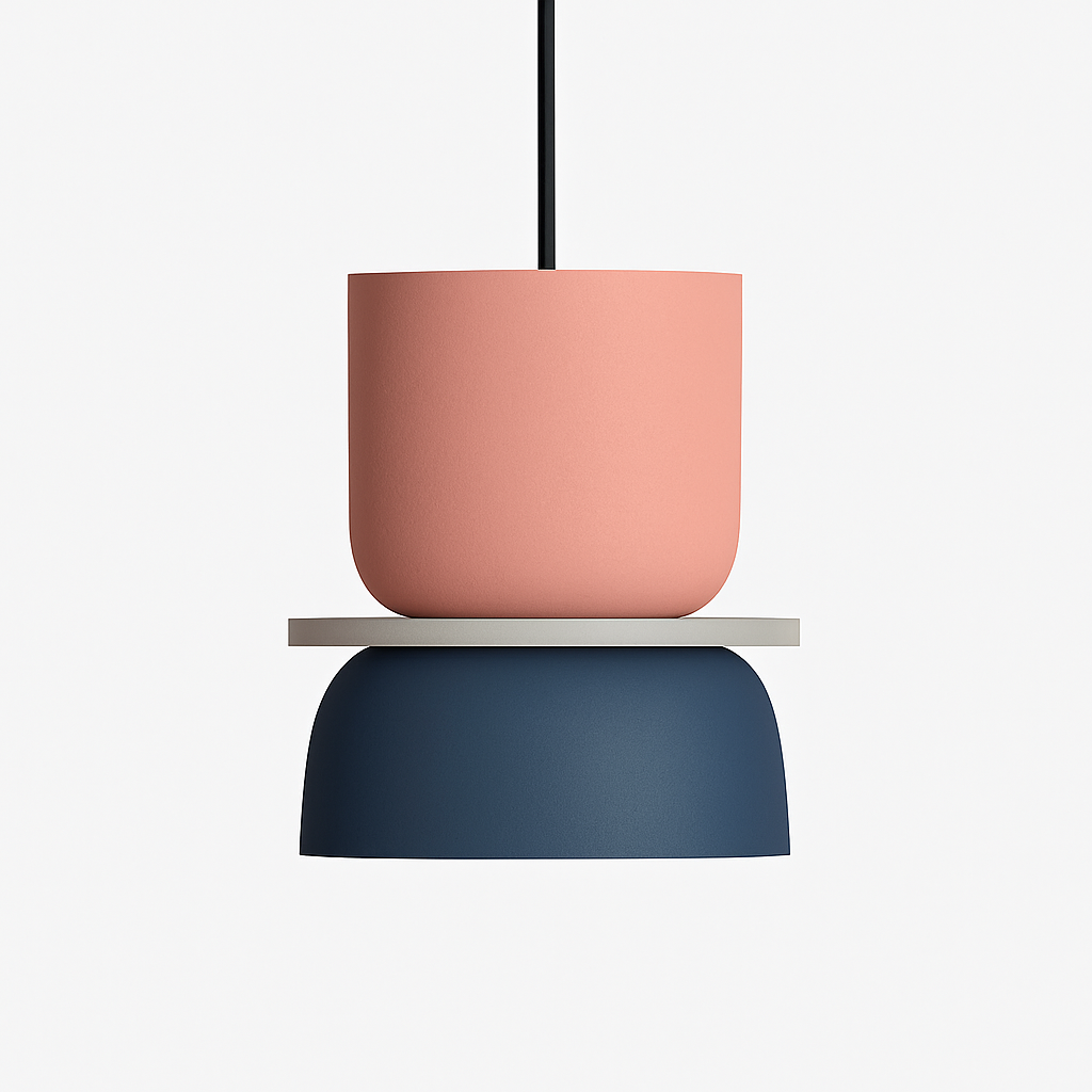 Velryth | Modern Nordic Geometric Metal Pendant Light