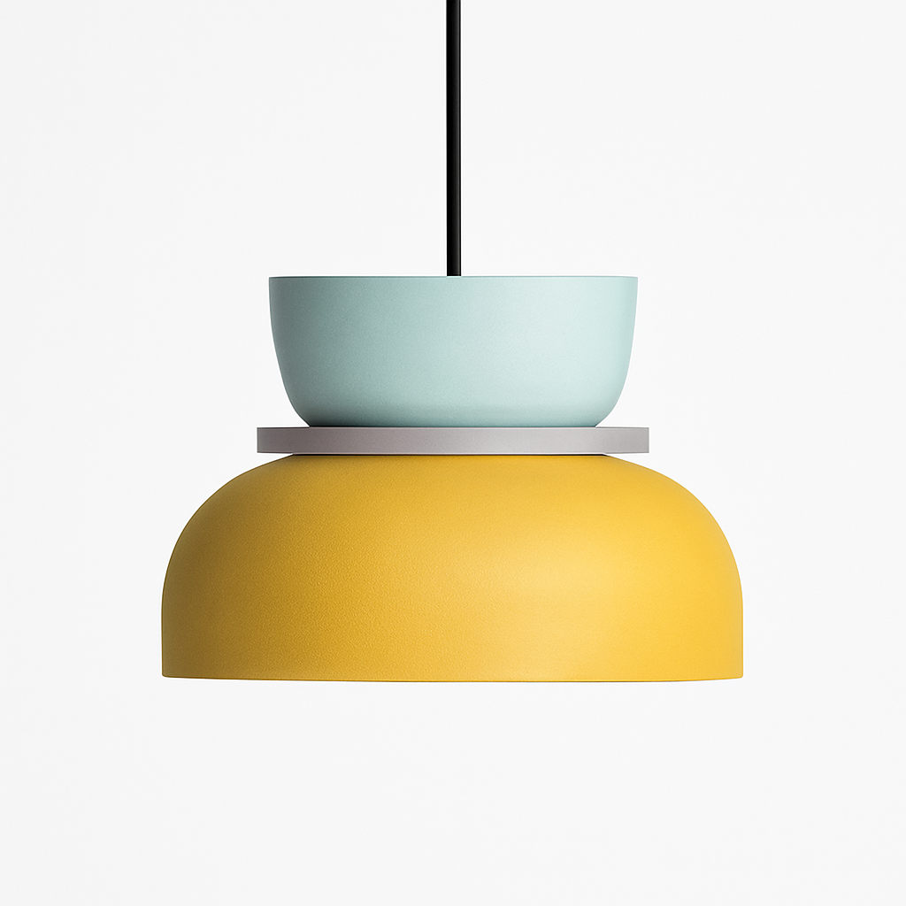 Velryth | Modern Nordic Geometric Metal Pendant Light