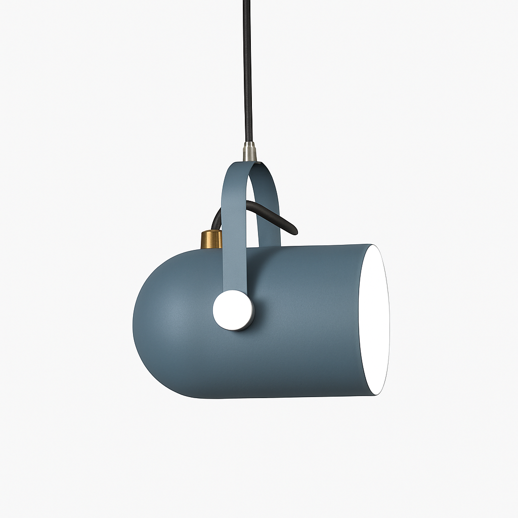 Velvion | Minimalist Aluminum Cylinder Pendant Ceiling Light Fixture