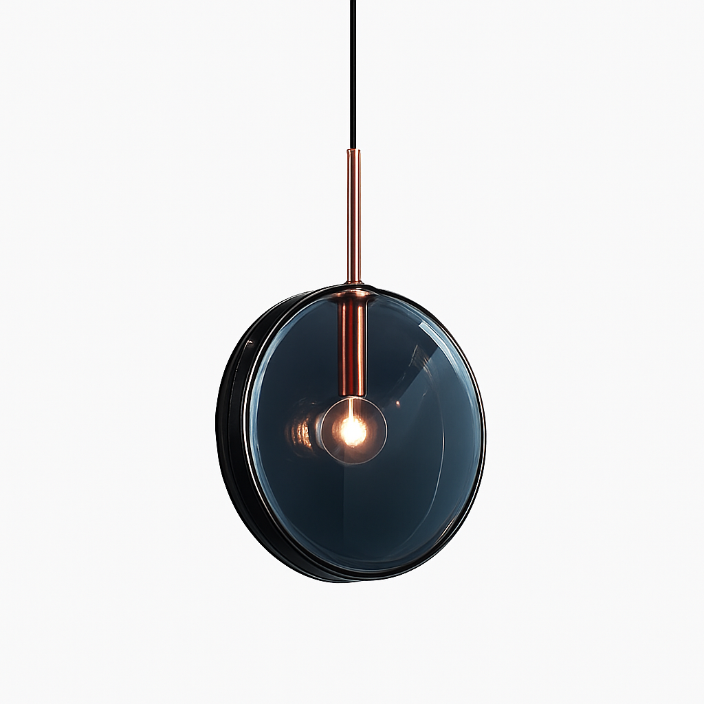 Quenoriz | Nordic Spherical Painted Glass Pendant Light