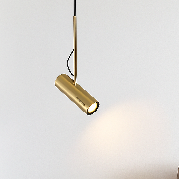 Vyrelon | Minimalist Rod Design Adjustable Pendant Spotlight