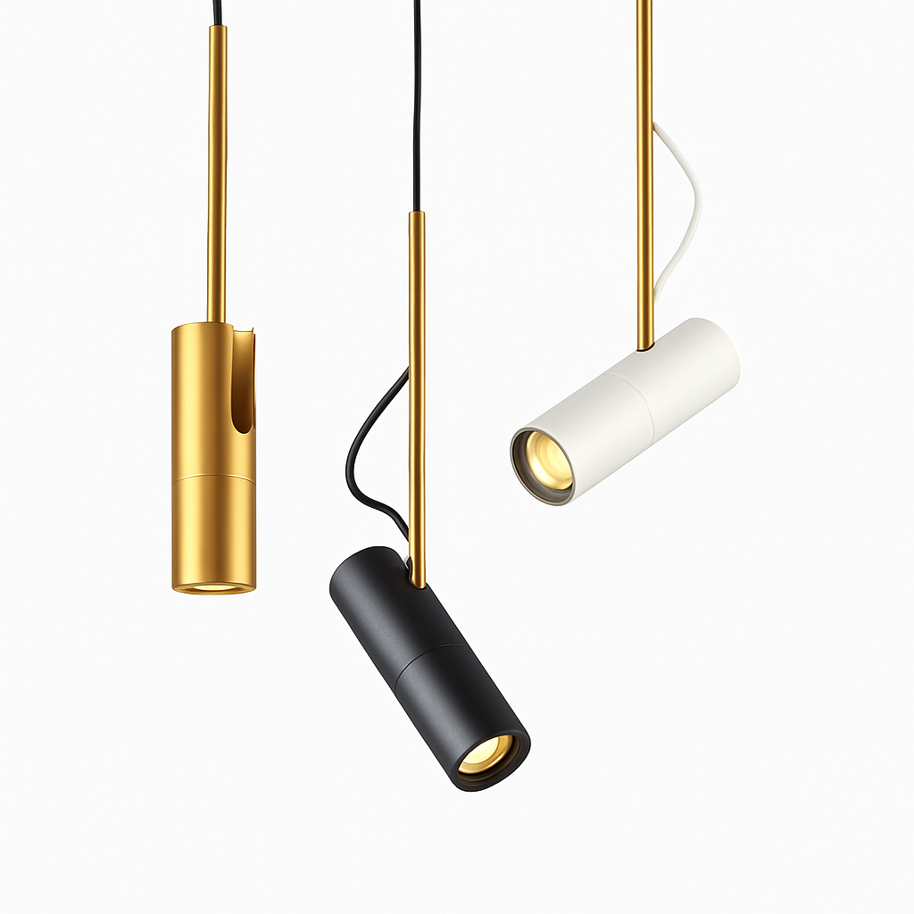 Vyrelon | Minimalist Rod Design Adjustable Pendant Spotlight