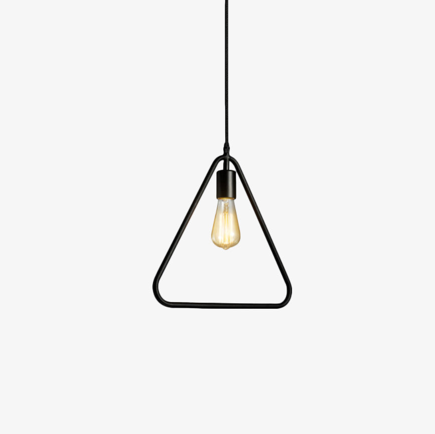 Kenjovik | Geometric Wireframe Silhouette Steel Pendant Light