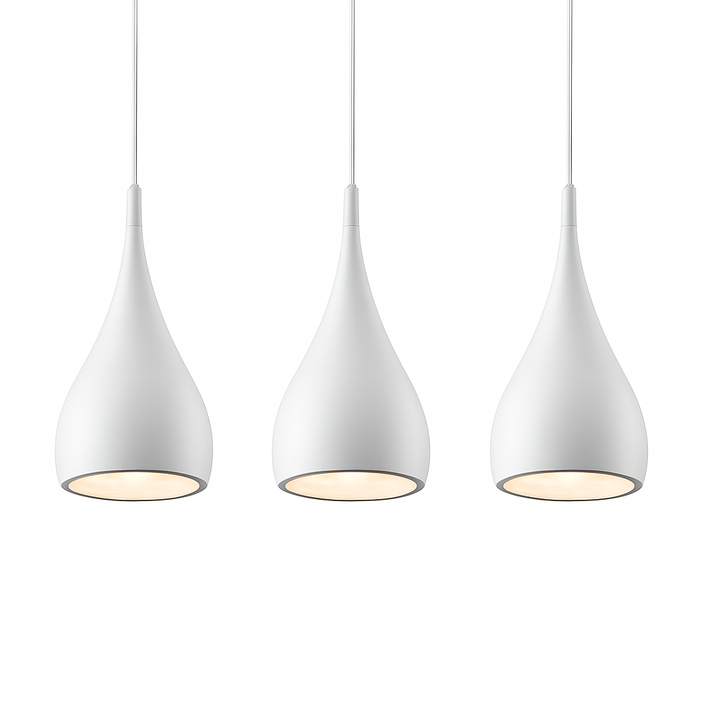 Quorven | Modern Sculpted Hand Shape Pendant Ceiling Light