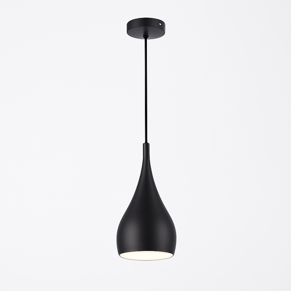 Quorven | Modern Sculpted Hand Shape Pendant Ceiling Light