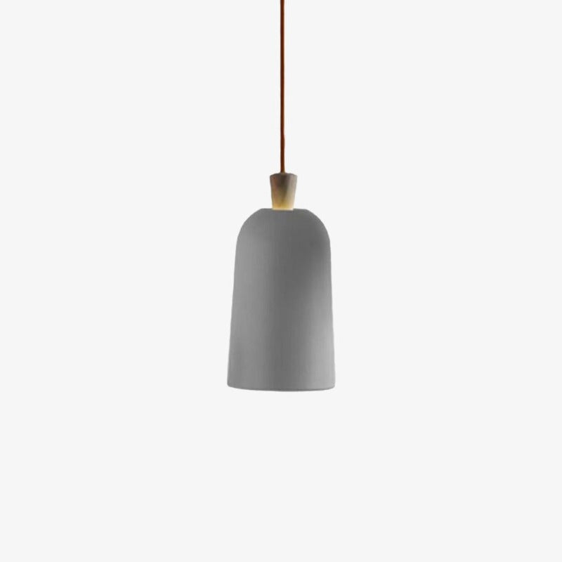 Velderan | Nordic Dome Wood Accent Pendant Light