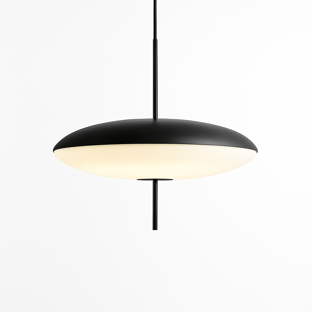 Velvoryn | Modern Flying Saucer Disc Minimalist Metal Pendant Light