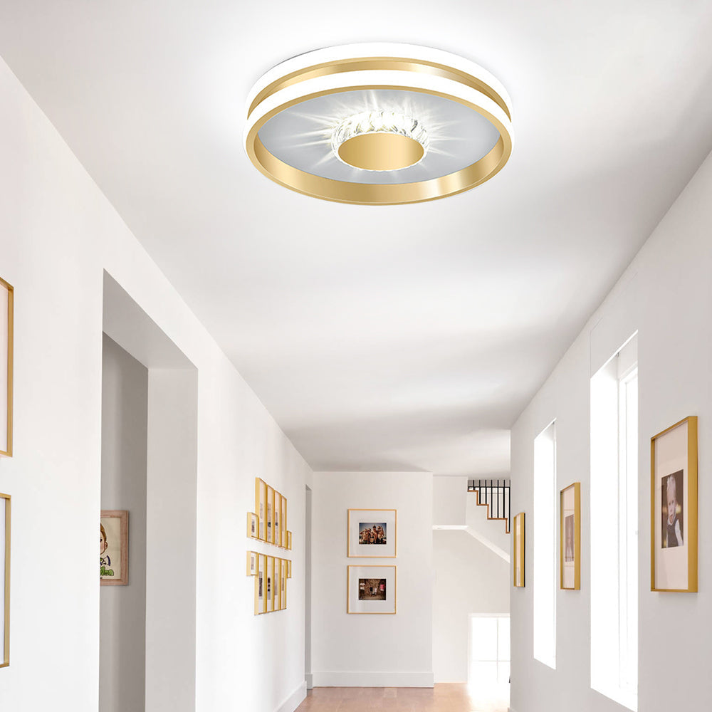 Circa | Modern Minimalist Double Ring Ceiling Light