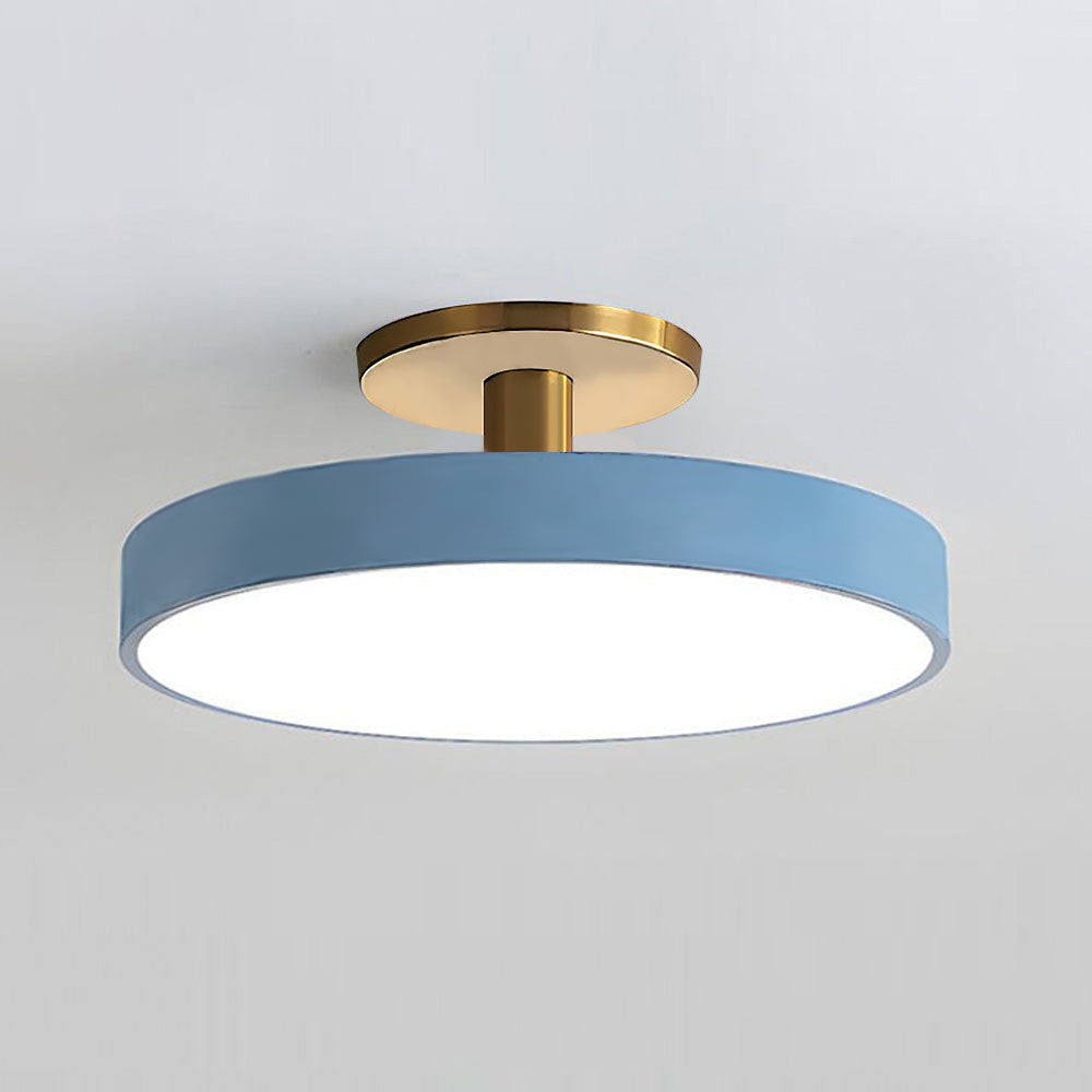 Orbi | Sleek Round Flush Mount Ceiling Light