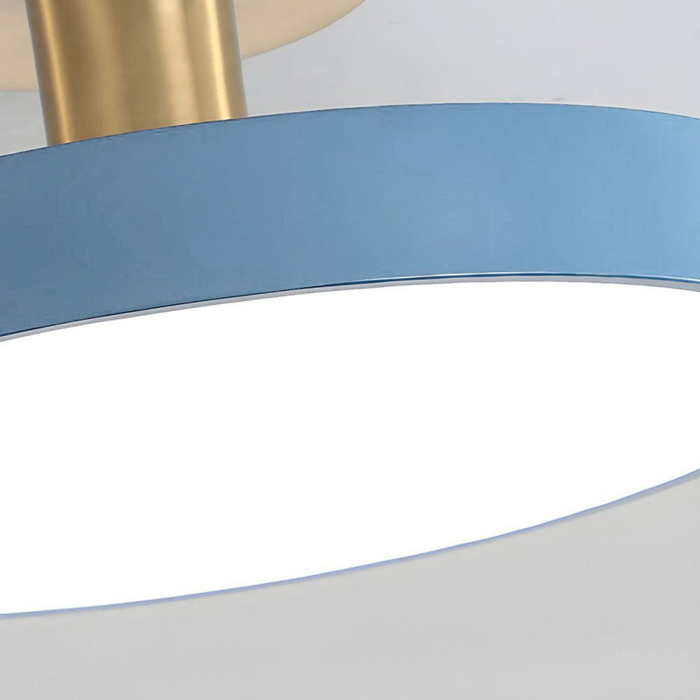 Orbi | Sleek Round Flush Mount Ceiling Light