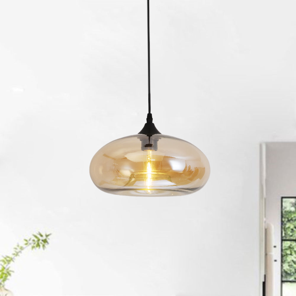 Aerisue | Nordic Glass Vase Silhouette Pendant Light