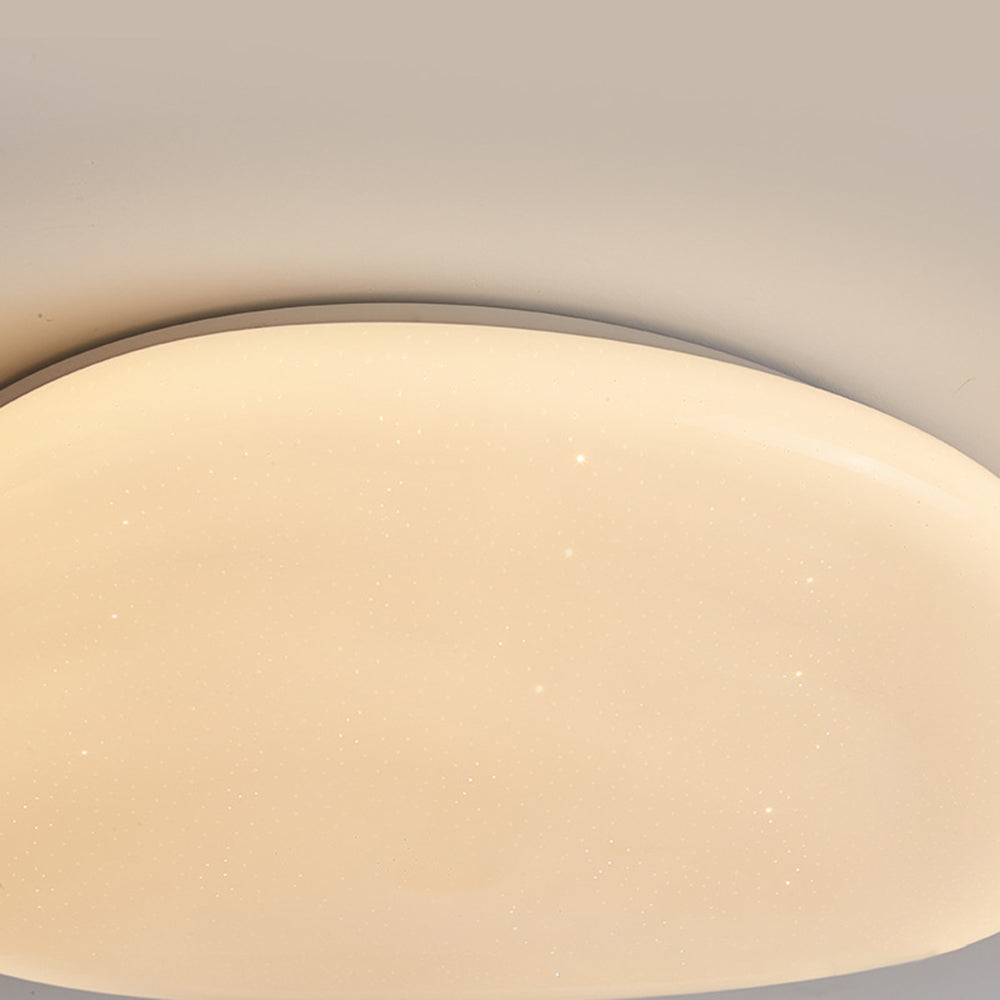 Aehelis | Modern Minimalist Irregular Pebble Silhouette LED Ceiling Light