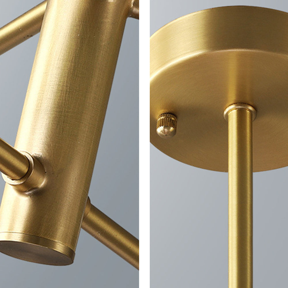 Elvorn | Symmetrical Spherical Glass Globe Modern Chandelier