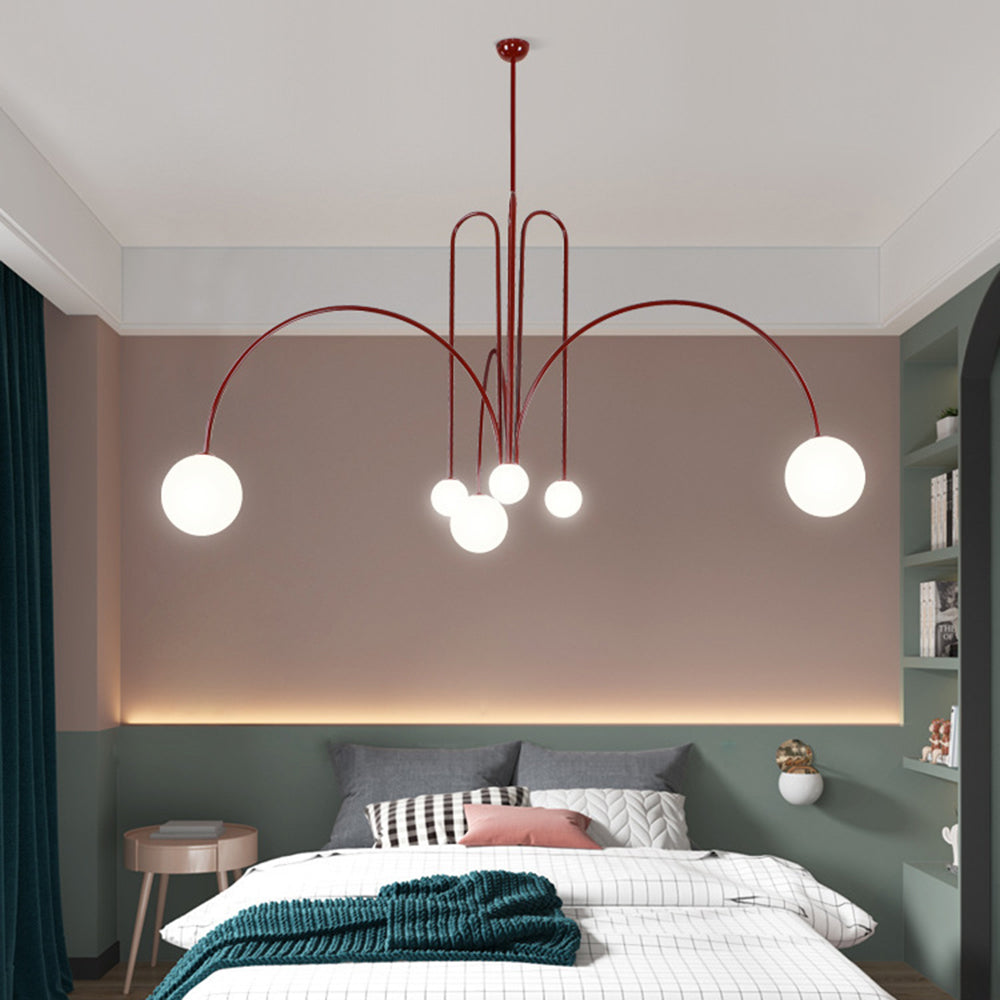 Elvandar | Minimalist Multi Sphere Globe Cluster Pendant Light