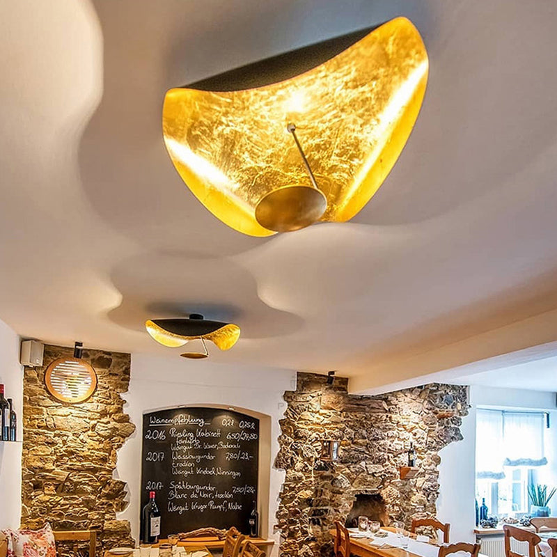 Elnari | Sculpted Leaf Silhouette Modern Pendant Ceiling Light