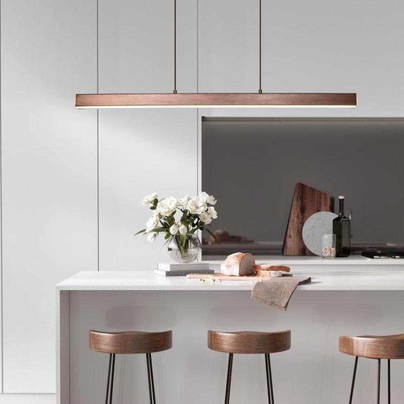 Vespera | Minimalist Linear Suspension LED Ceiling Pendant Light