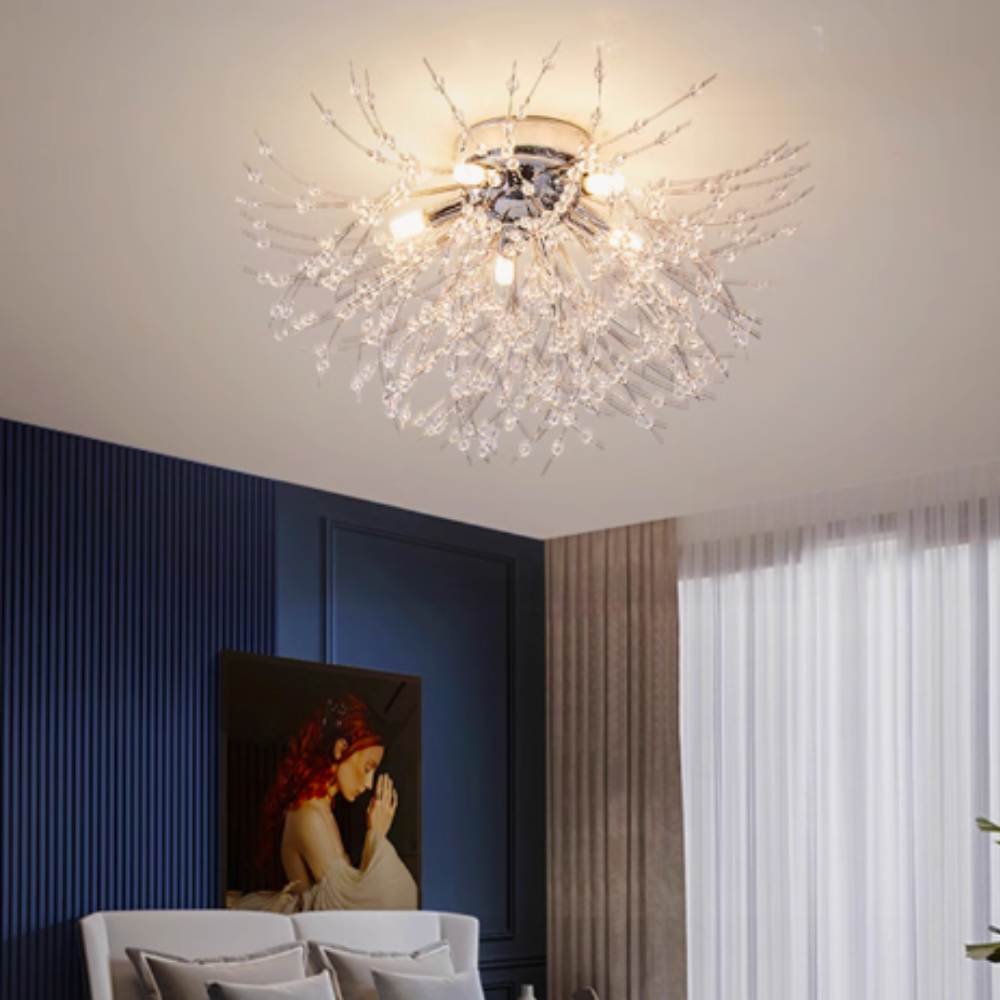 Aethelis | Starburst Firework Dandelion Pendant and Ceiling Light