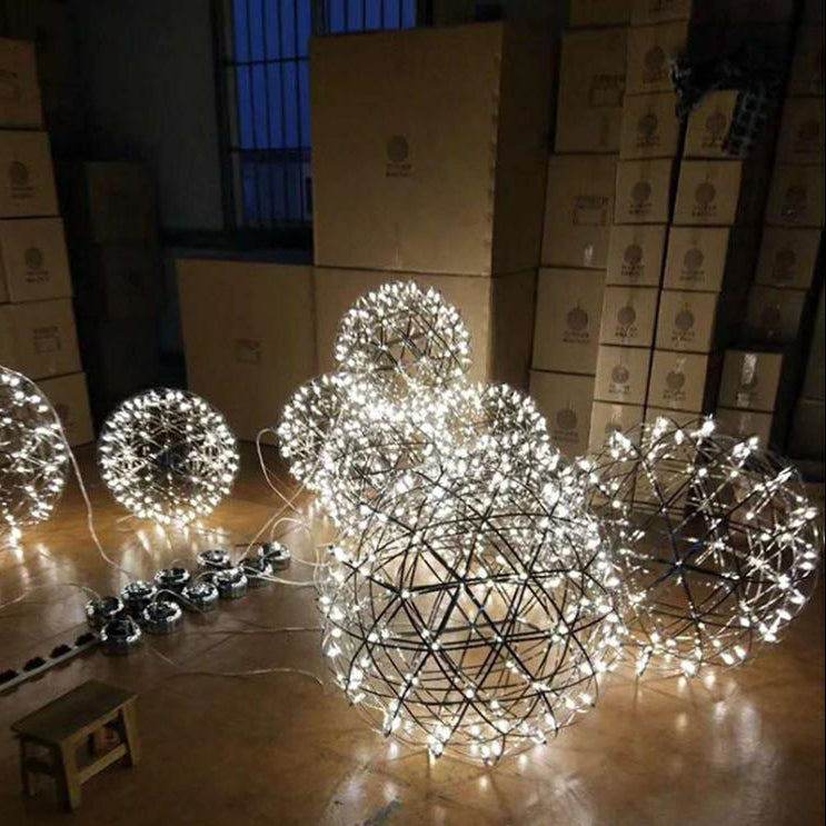 Olysian | Luxury Spherical Starburst Pendant Light