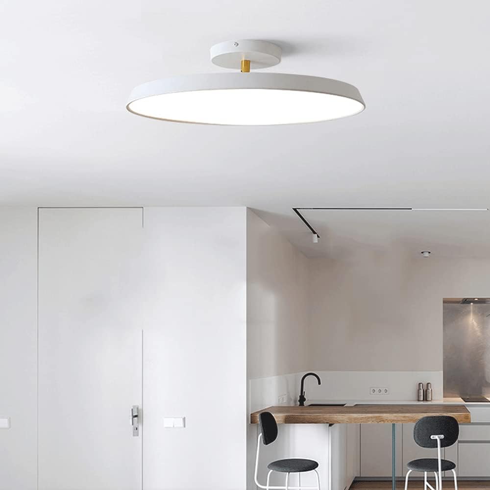 Novus | Contemporary Round Flush Mount Ceiling Light with Flat Panel