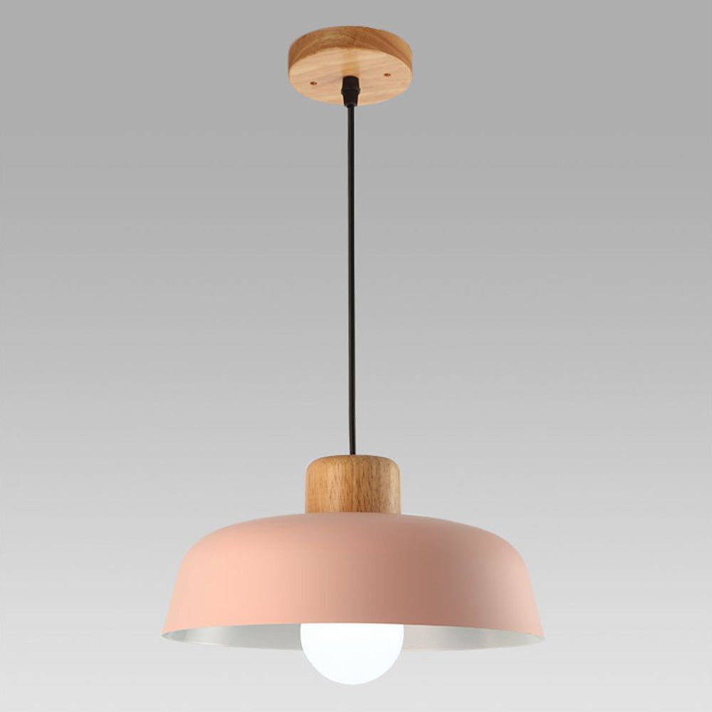 Ligna | Minimalist Scandinavian Matte Dome Pendant Light